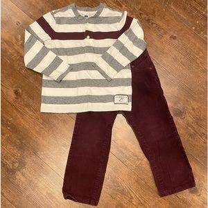 Janie and Jack Boys Outfit - 3